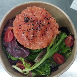 Salade Tartare D'avocat Au Saumon