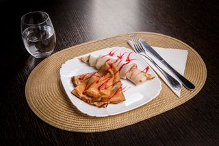 Clătite cu dulceață