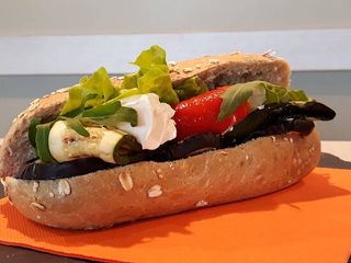 Panino con verdure