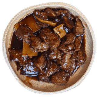 Ternera Con Bambú Y Setas