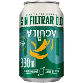 Cerveza El Águila Sin Filtrar 0.0 (330 Ml.)