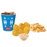 Пилешки хапки (6бр) меню