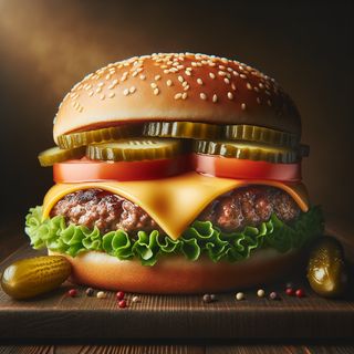 Meniu Cheeseburger Vită Tasty