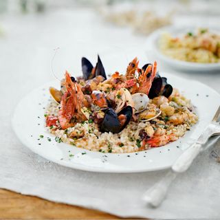 Risotto cu fructe de mare