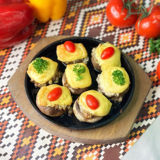 Шампиньоны на кеци