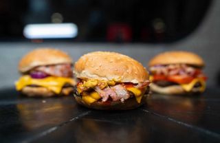 Classic American burger