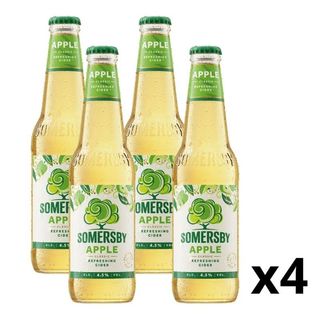 4x Sidra Somersby Apple 33cl (4,5% Vol.)
