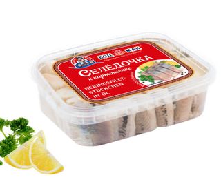 Filetti D'aringa Salate A Pezzi Sott'olio (280g)