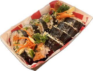 Kimbap z kurczakiem