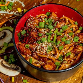 ატრია ქათმის ხორცით