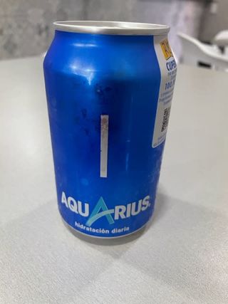 Aquarius Limón lata 330ml.