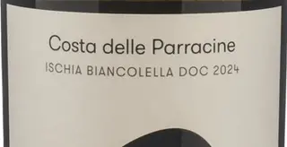 Costa Delle Parracine 2025- Ischia Biancolella Doc