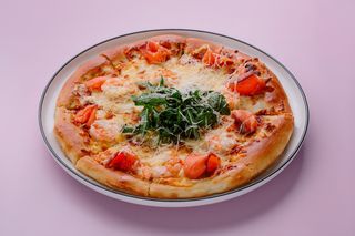 Морская с креветками и лососем (500г)