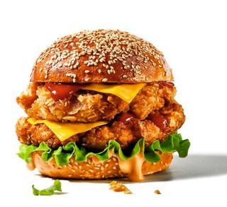 Doppio chicken burger