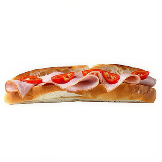 Bocadillo De Lacón Y Piquillo
