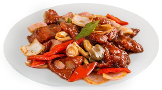 Ternera Con Salsa De Ostras