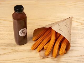 Pack 12 Churros Y Chocolate A La Taza (1/2 L)