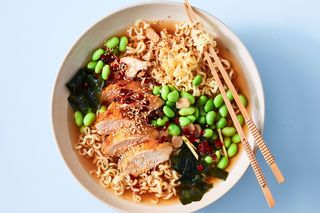 Рамен с курицей