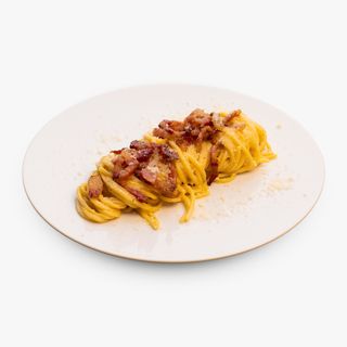 Spaghetti alla Carbonara con Guanciale di Amatrice