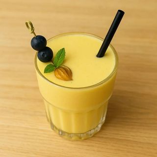 Exotic basil smoothie