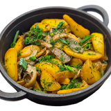 Картофель с грибами