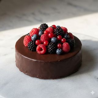 Sacher Vegana ai Frutti di Bosco