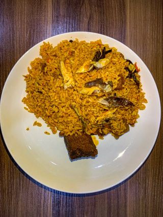 2 Spoons Of Native Rice + 1 Beef