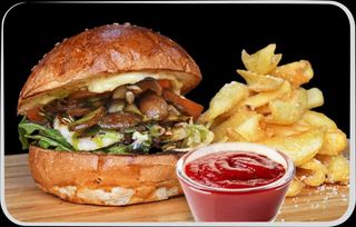 Meniu Veggie Halloumi Burger