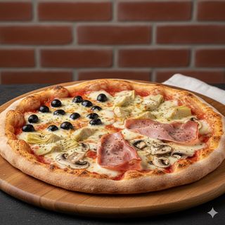 Pizze La 4 Stagioni (33 Cm.)