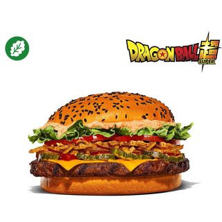 Super Saiyan Plant-Based Whopper