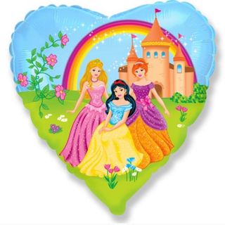 Balon napełniony helem Princess