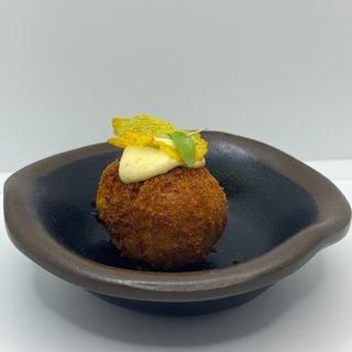 Croquetas de pollo de corral al curry (2 uds.)