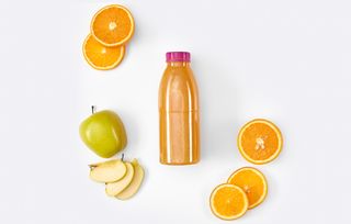 Фреш яблуко+апельсин (500мл)