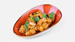 Креветки в соусе айоли