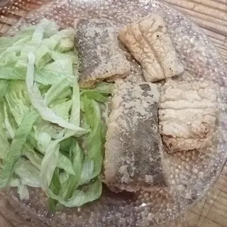 Tacos De Bacalao Plato
