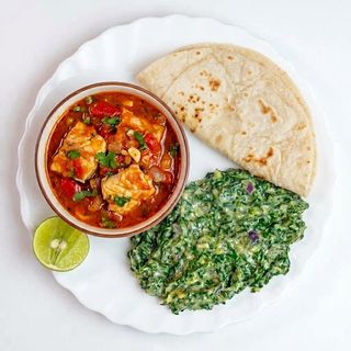 Fish Wet/Stew + Veg with Chapati (1)