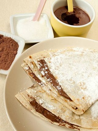 Ricotta e granella di pistacchi