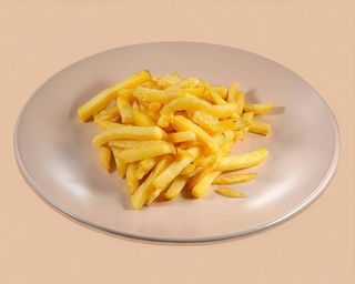 Batata Frita Caseira Média Sem Sal