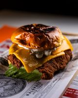 Hamburguesa crispy chick