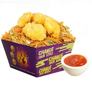 Noodles creveti pane