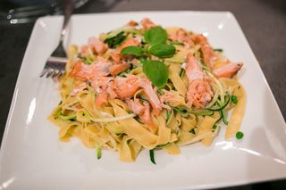 Tagliatelles Au Saumon