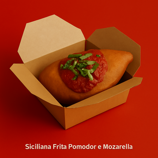 Siciliana Frita Pomodoro e Mozzarella