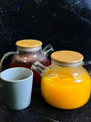 Чай натуральний Малиновий з цитрусом 800мл