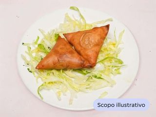 Samosa grande vegetariano