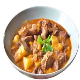 Patatas Con Una  Carne O Atún