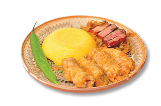 Sarmale ardelenești cu costiță afumată și mămăliguță