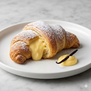 Cornetto crema pasticcera