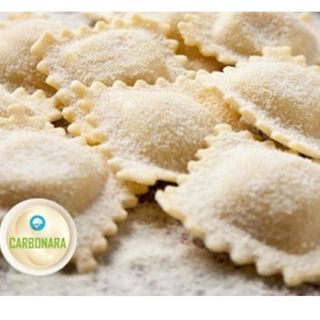 Ravioli De Funghi A La Carbonara