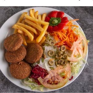 54, plato Normal falafel 