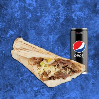 Mozzarella gyros meniu pui si Pepsi